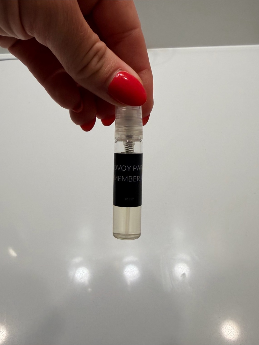 Perfume Sample Jovoy Remember Me